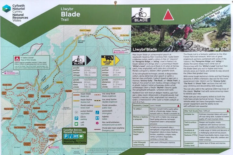 copeland forest mtb trail map